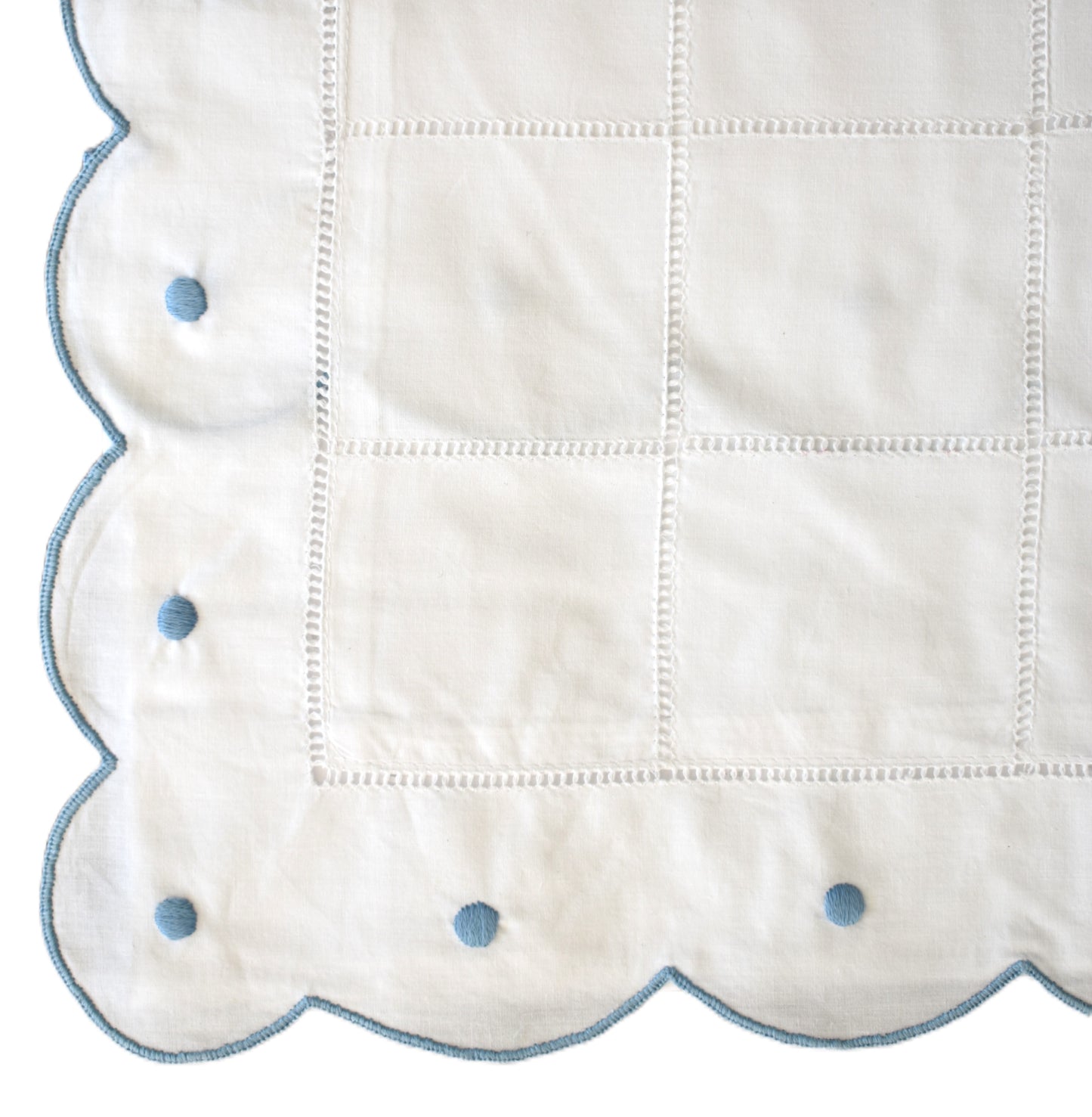 Mini Pillowcase Scallop Dot
