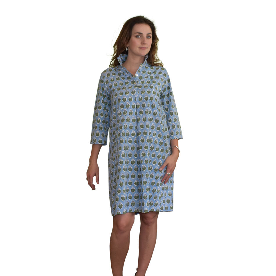 Collared Dress - Spice