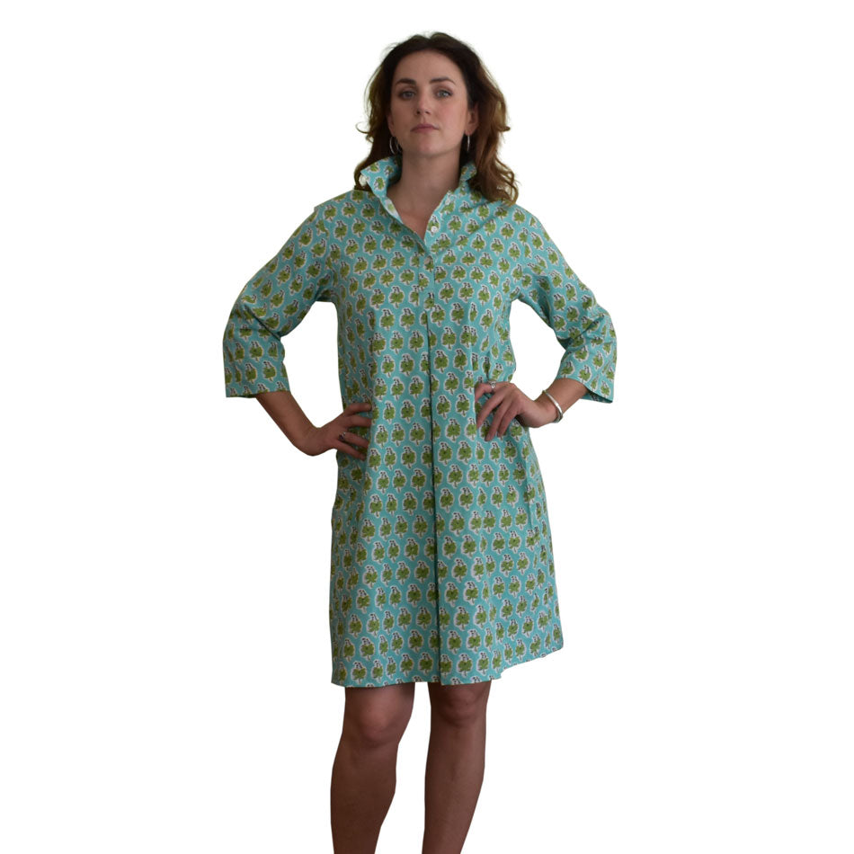 Collared Dress - Spice