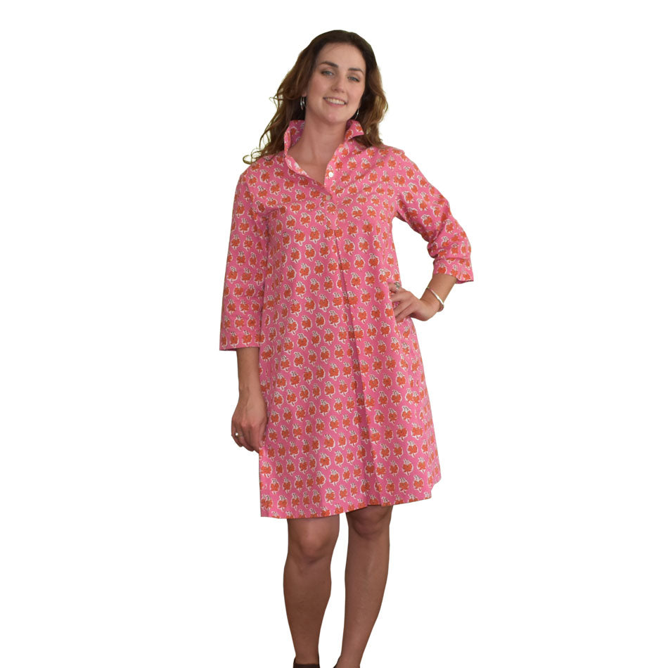 Collared Dress - Spice