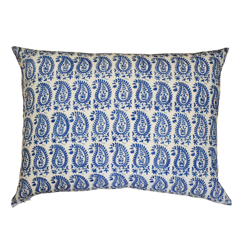 Cushion Cover Block Print Large Rect. 60x45
