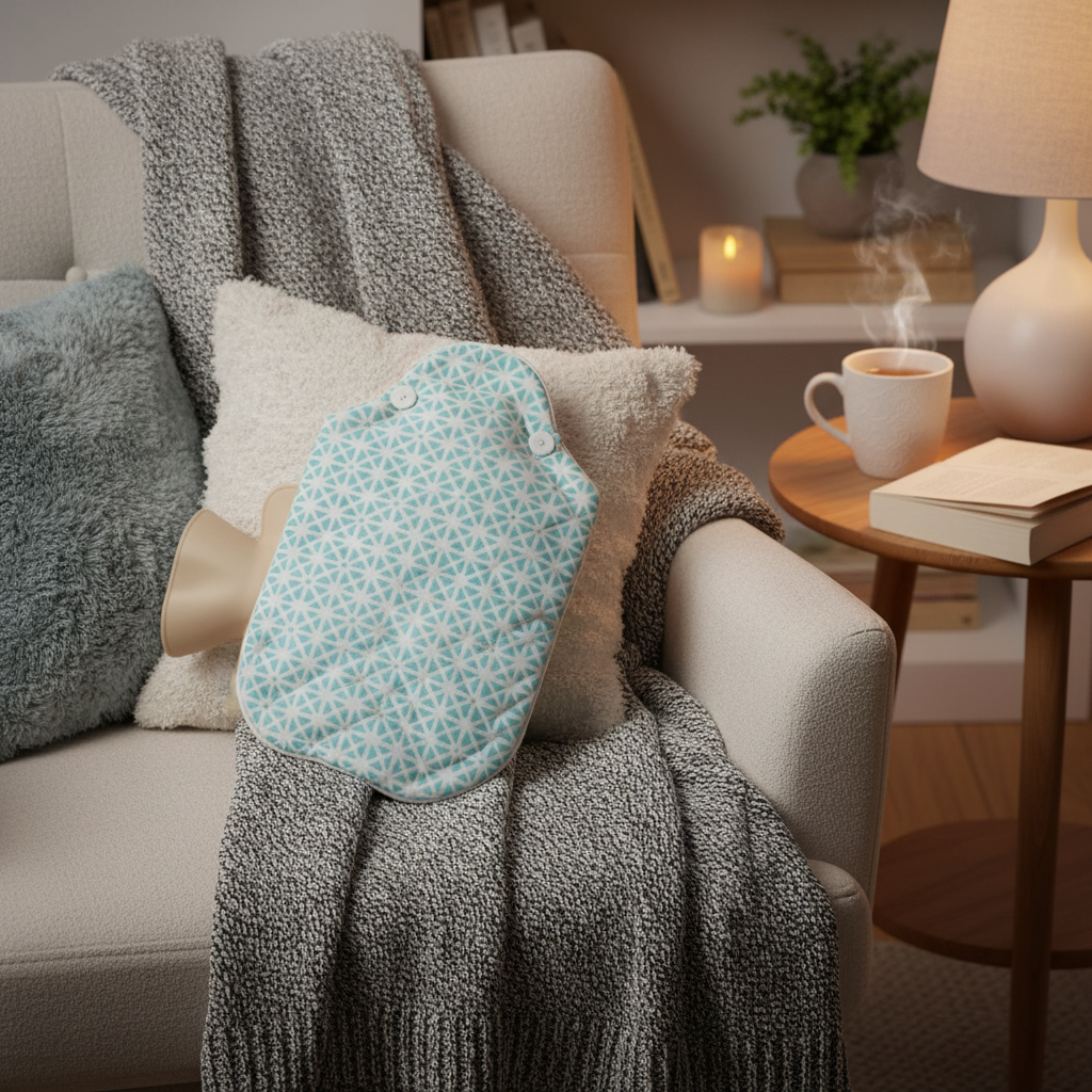 Hot Water Bottle Cover - Sunflower