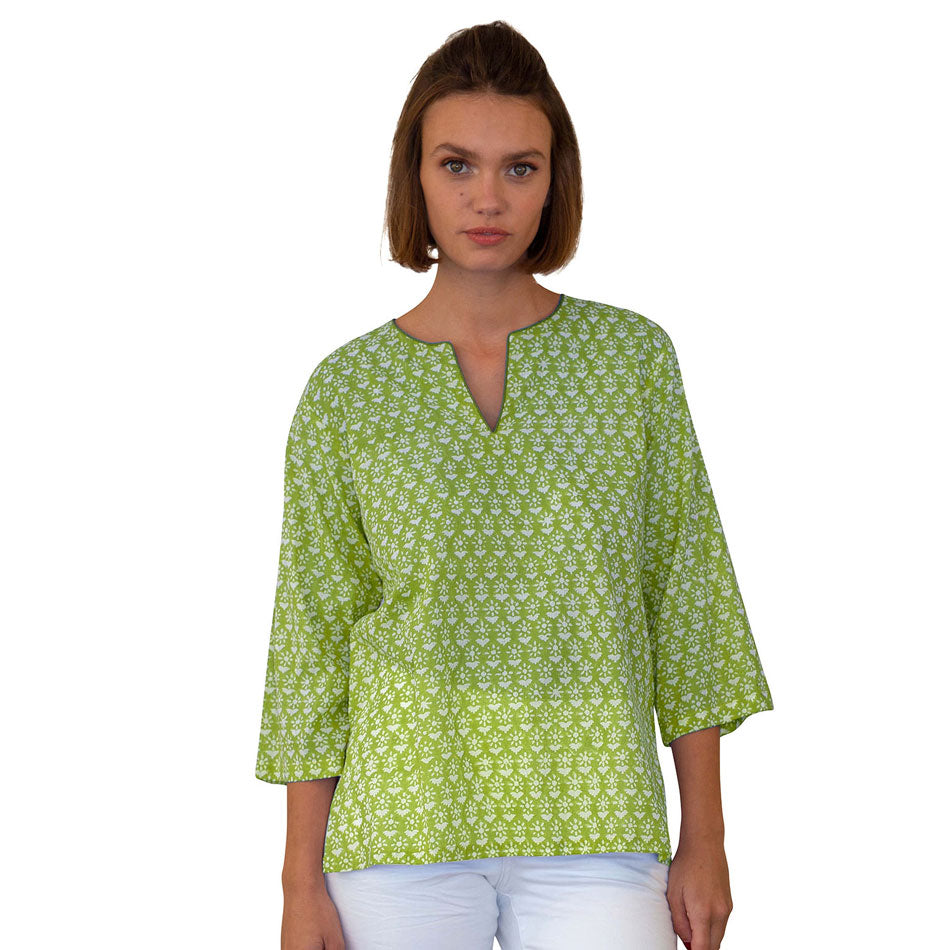 Kurta Top - Palm Tree