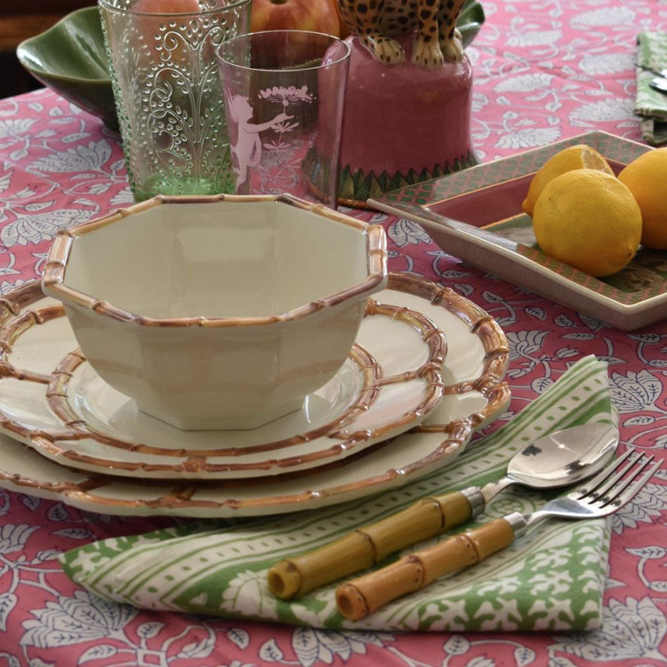 Set/4 Bamboo Dinner Plate