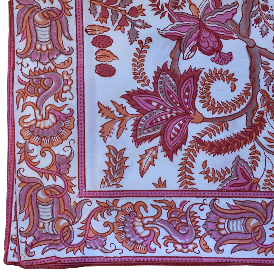 New Rose Border Cushion Cover 55x55cm