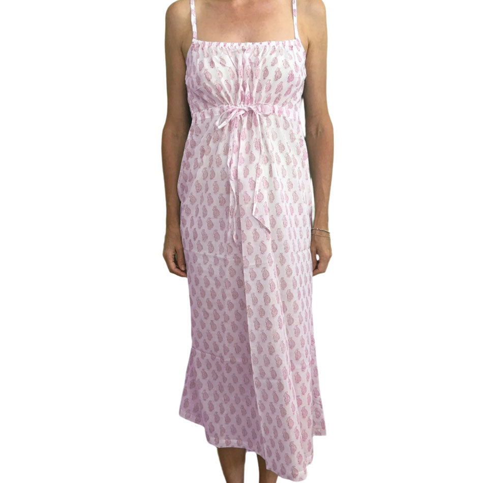 Night Dress Long - Paisley