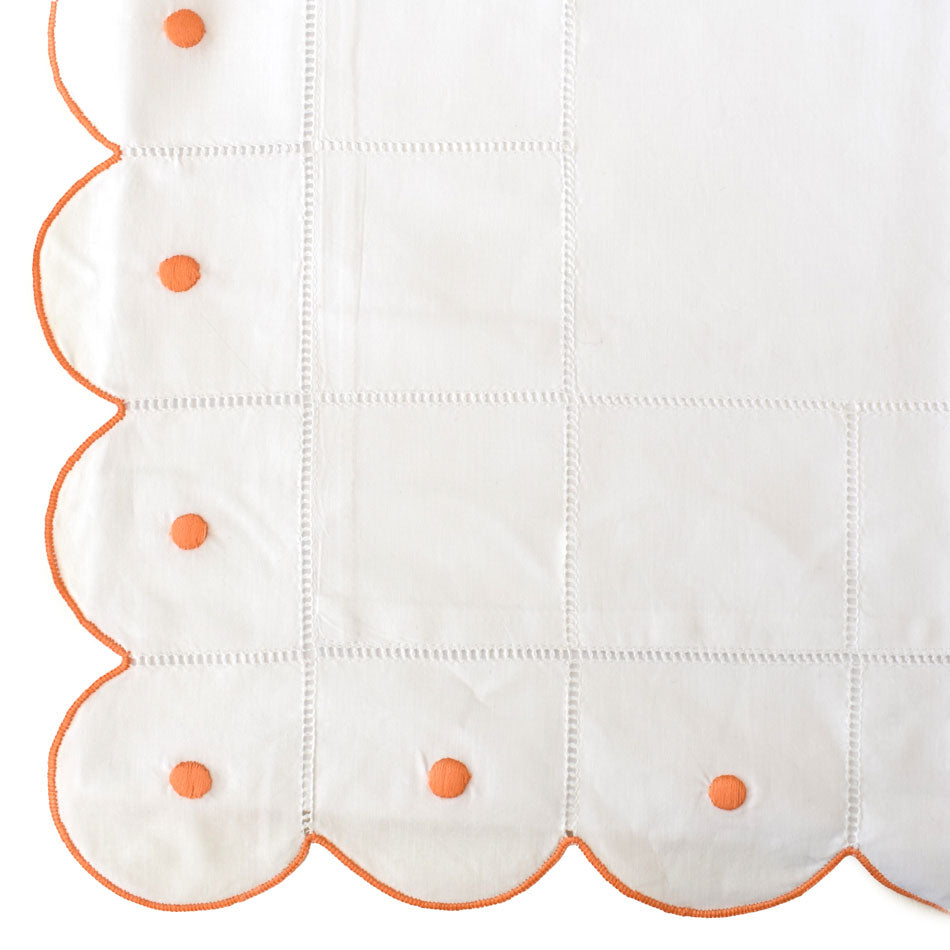 Pillowcase Scallop Dot