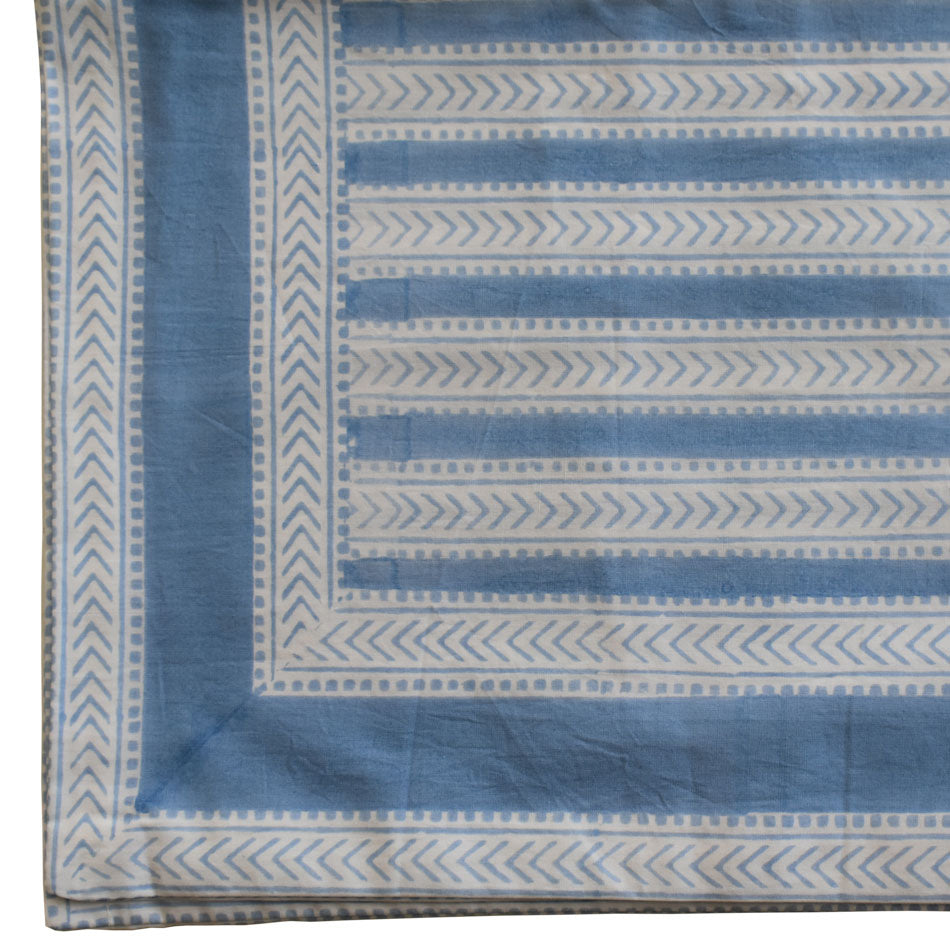 Pillow Case - Block Printed - Stripe Stripe