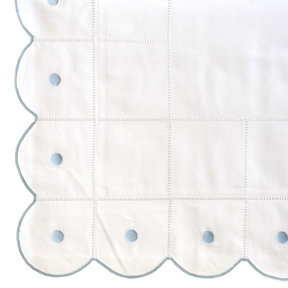 Pillowcase Scallop Dot