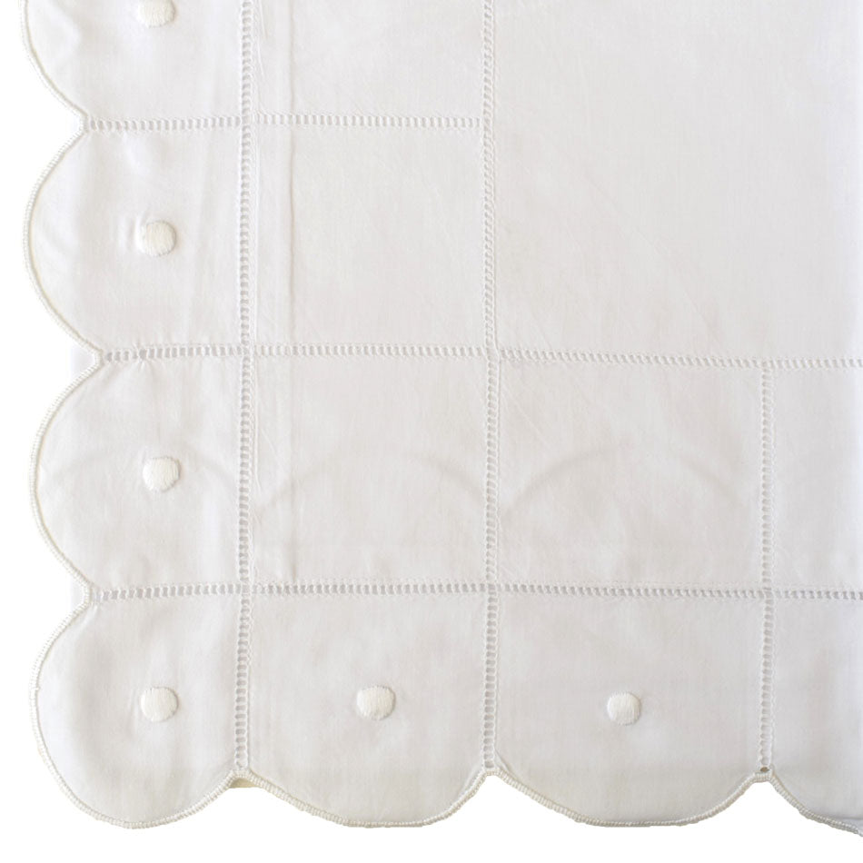 Pillowcase Scallop Dot