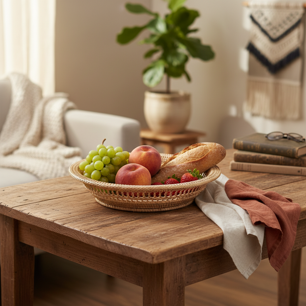 Round Serving Tray 3-2