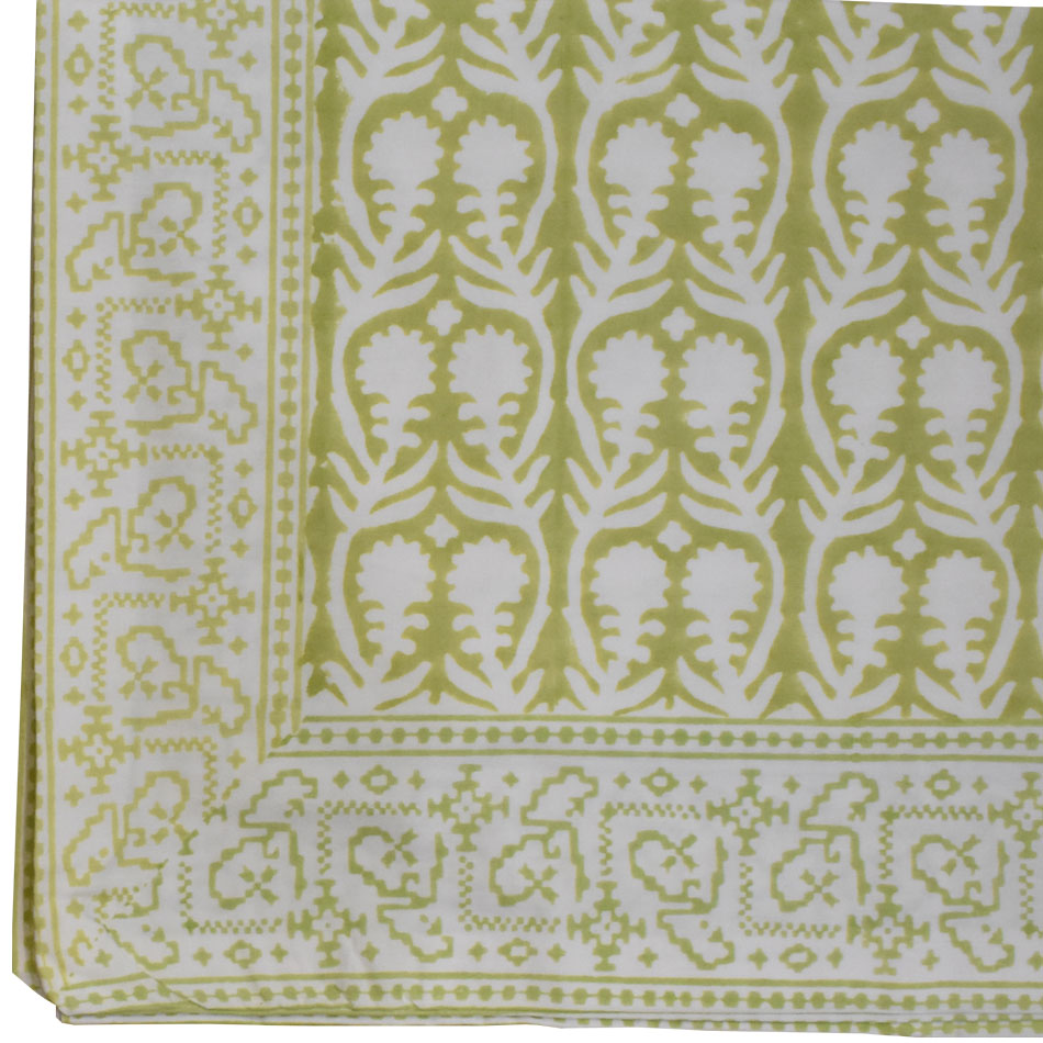 Pillow Case - Block Printed - Sally