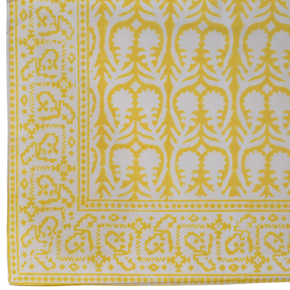 Pillow Case - Block Printed - Sally