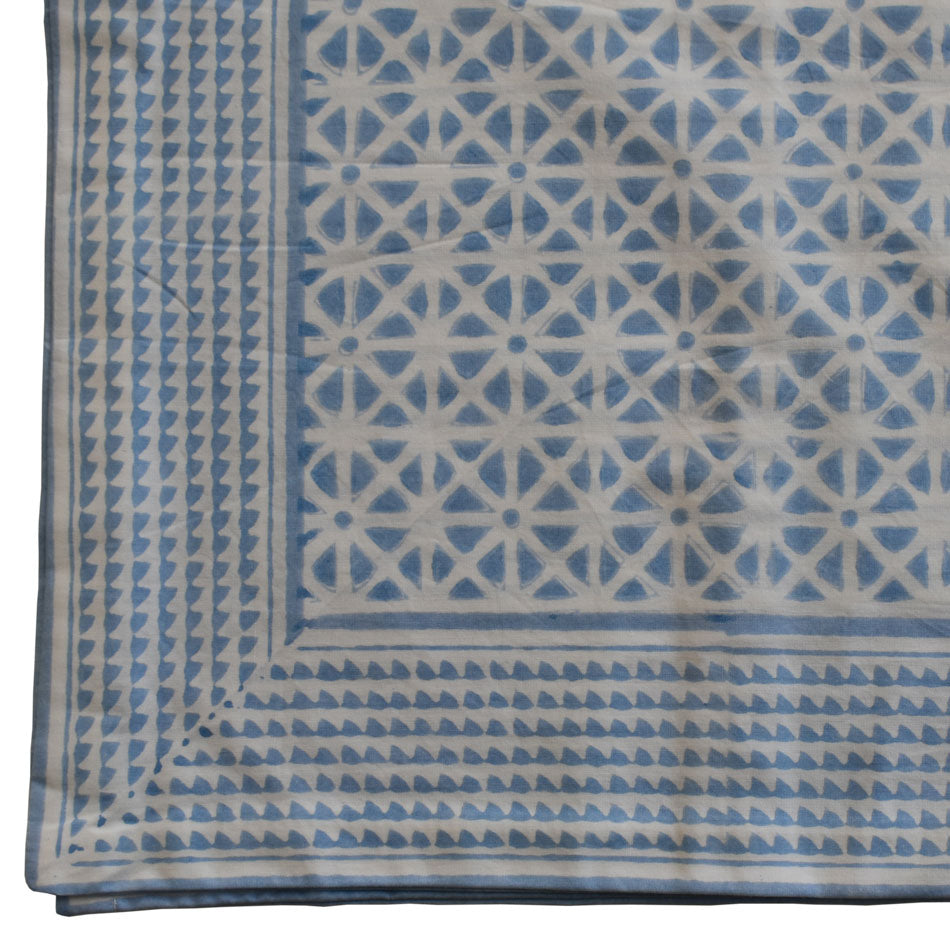 Pillow Case - Block Printed - Sunflower