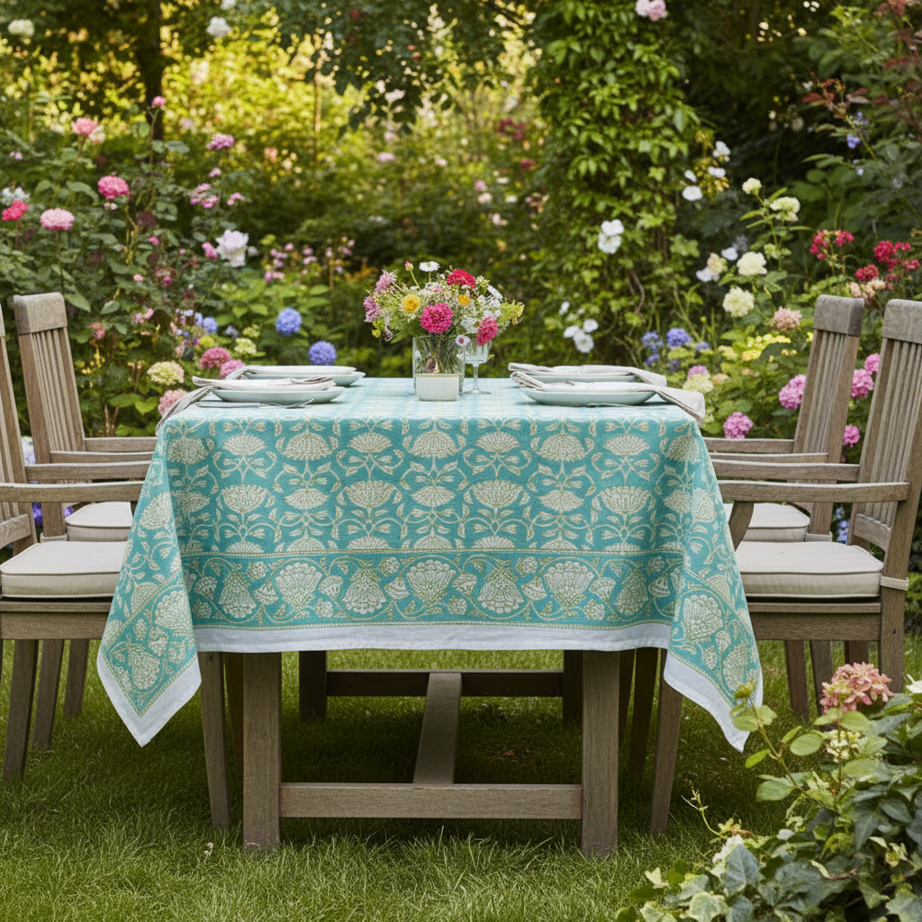 Tablecloth - Rect - Lotus Jal