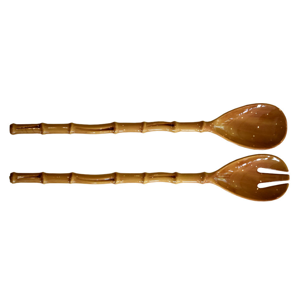 Bamboo Touch Accent Salad Servers