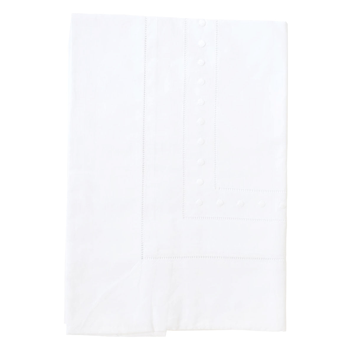 Dot Pillow Case White at Pigott's Store