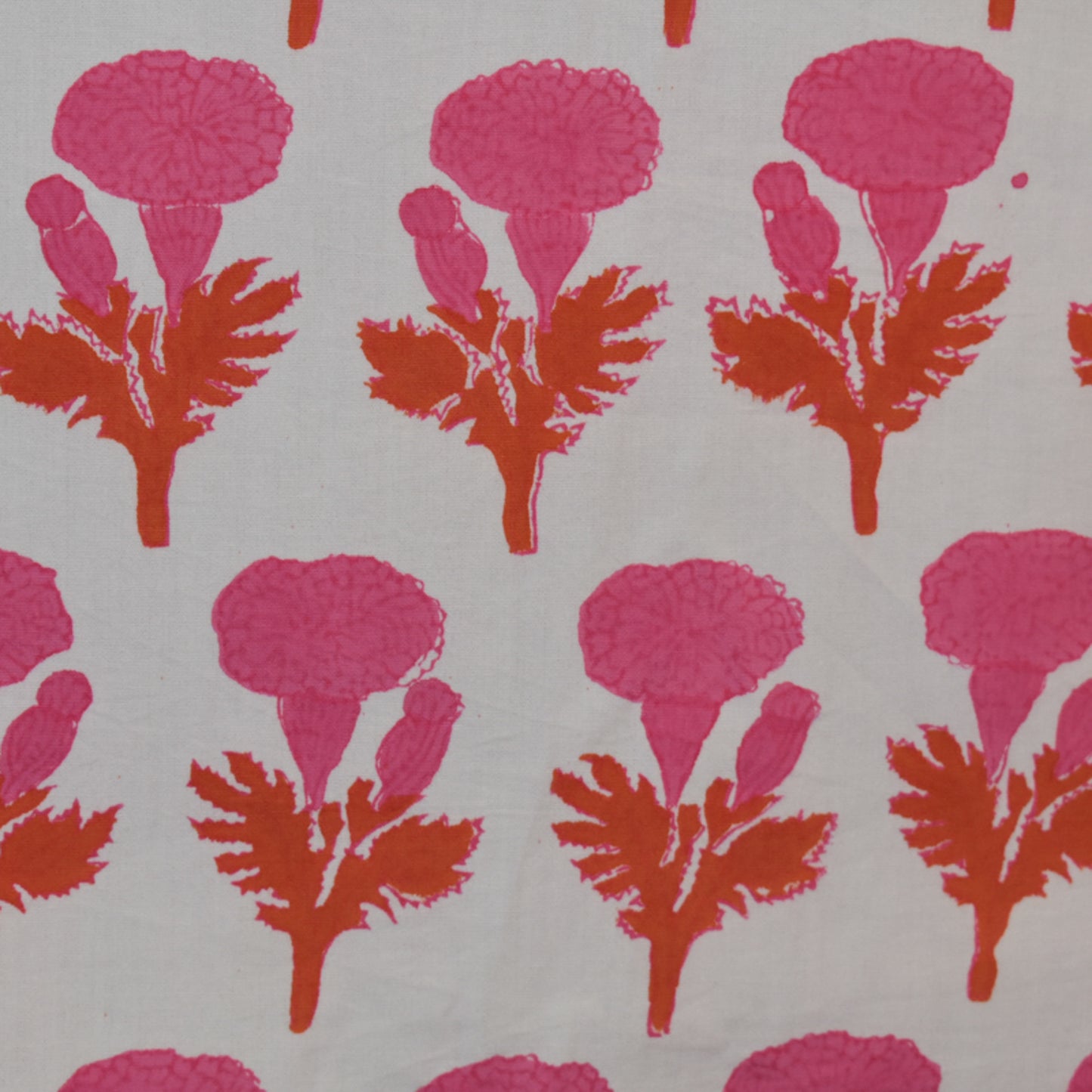 Fine Indian Hand Block Printed Cotton Fabric at Pigott's Store