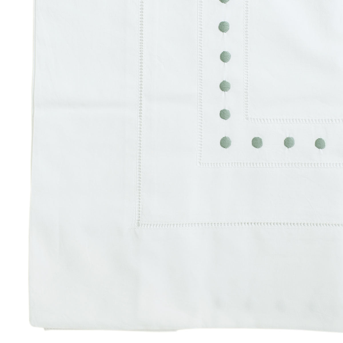 Dot Pillow Case Green at Pigott's Store