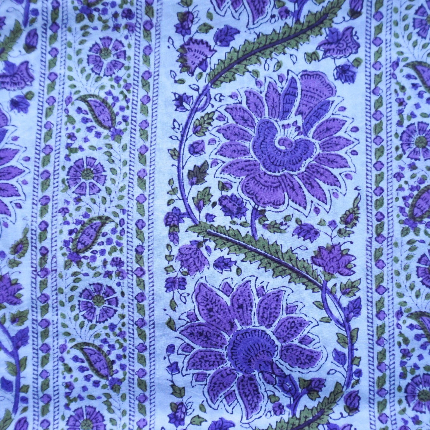 Fine Indian Hand Block Printed Cotton at Pigott's Store