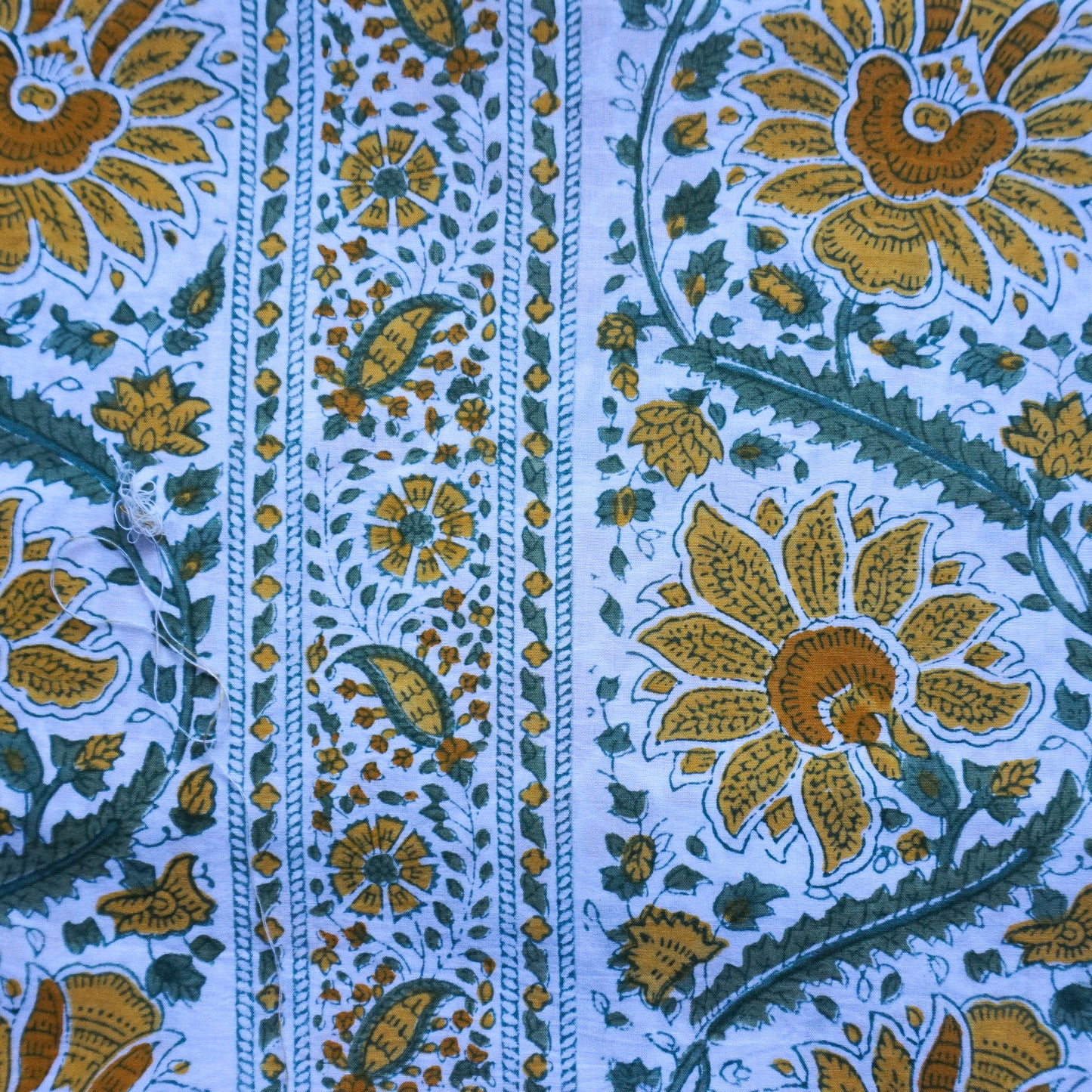 Fine Indian Hand Block Printed Cotton at Pigott's Store