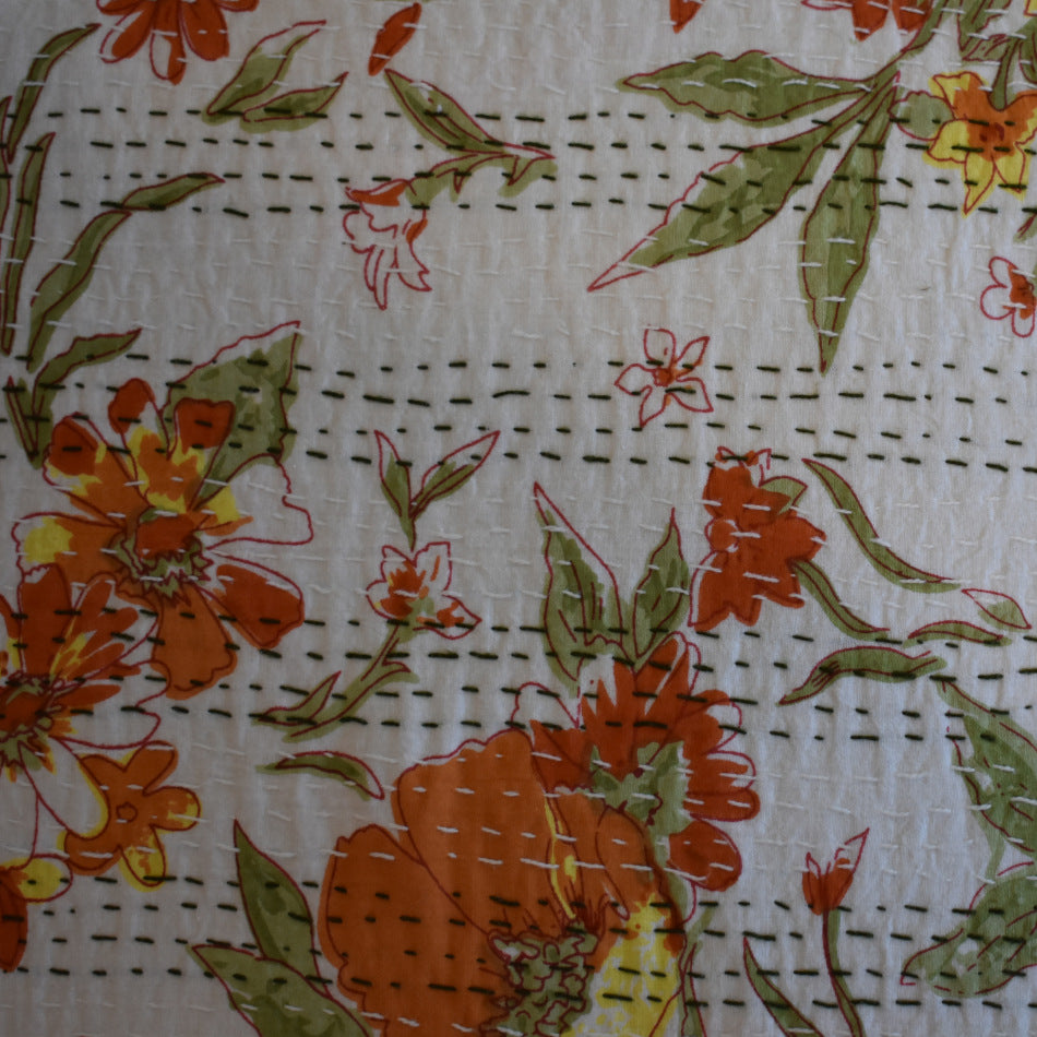 Jasmine Orange Kantha at Pigott's Store