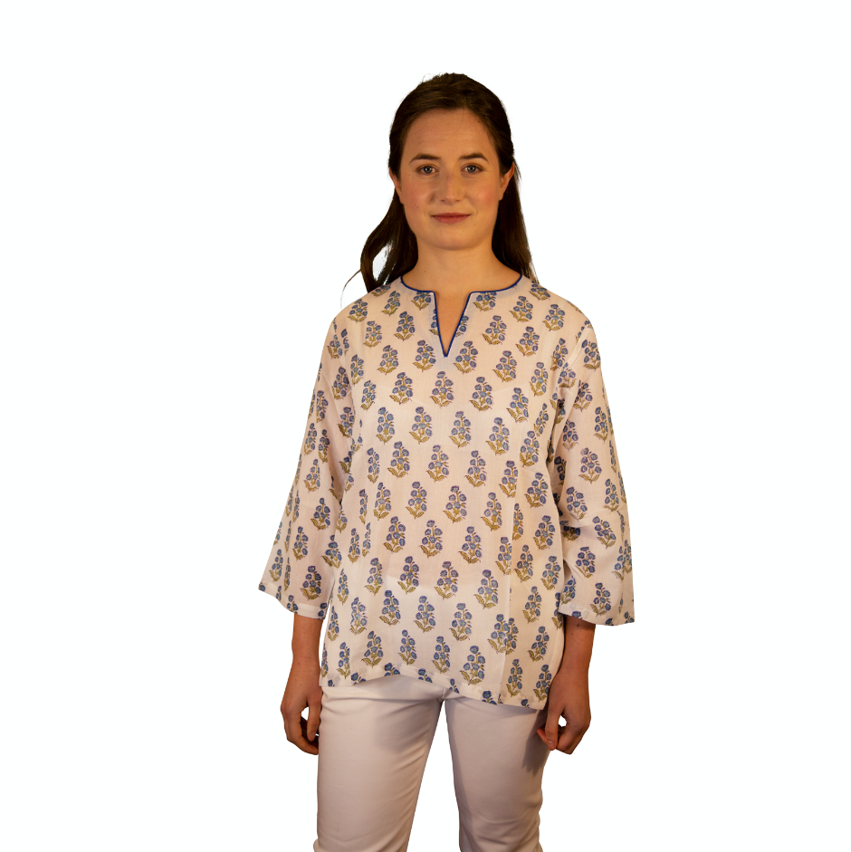 Kurta Top Mini Berry Buta at Pigott's Store