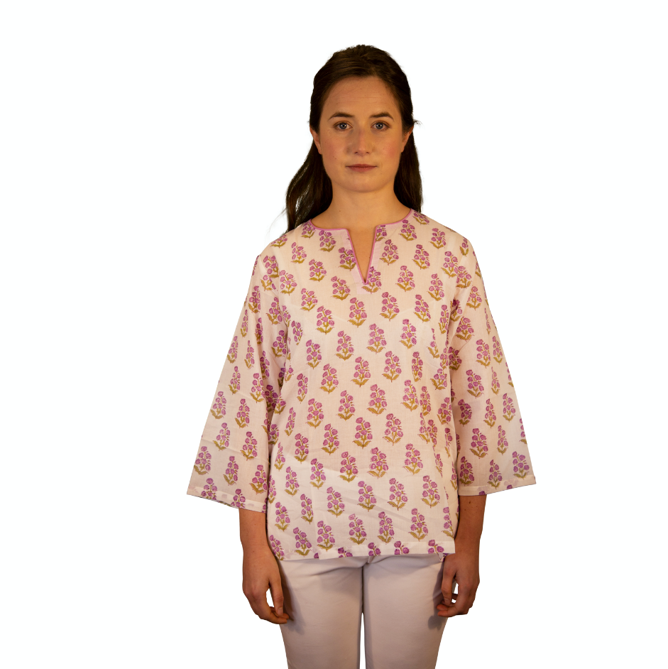 Kurta Top Mini Berry Buta at Pigott's Store