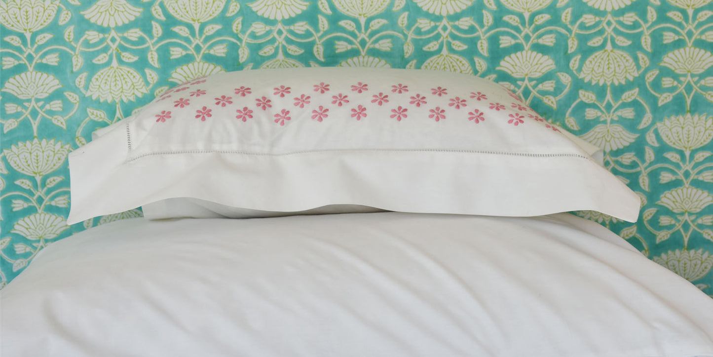 Mini Pillow Case hand embroidered at Pigott's Store