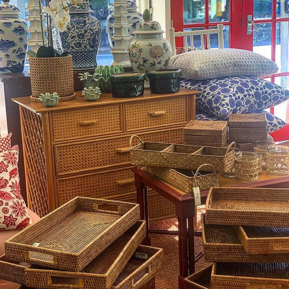 Rattan Tray Langko at Pigott's Store