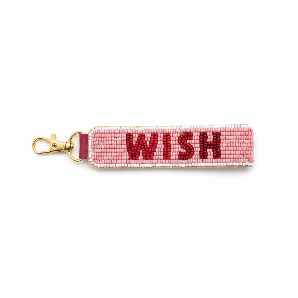Beaded Keychain CinCin SipSip