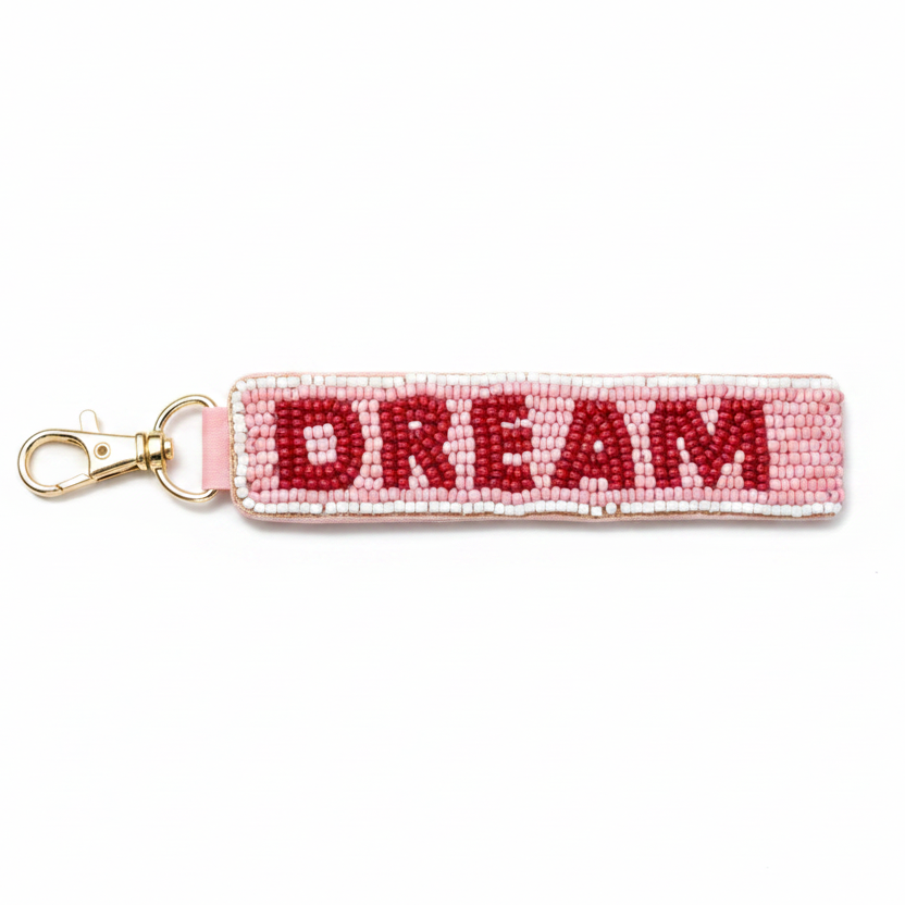 Beaded Keychain CinCin SipSip