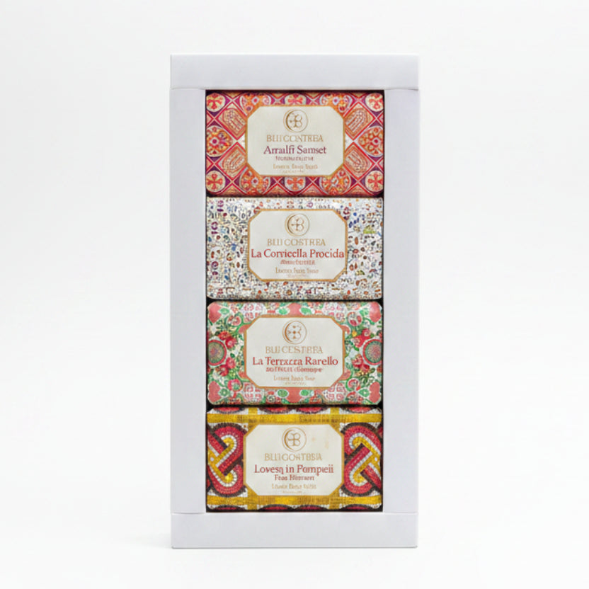 Blu Costiera Luxury Soap Set/4