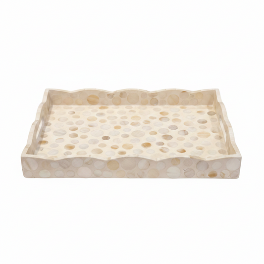 SM Mother-of-Pearl Scallop Tray