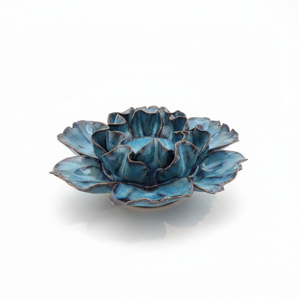 Tealight Holder Blue