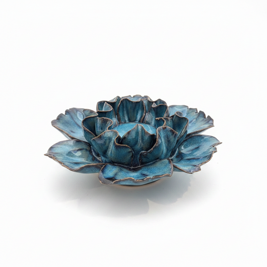 Tealight Holder Blue