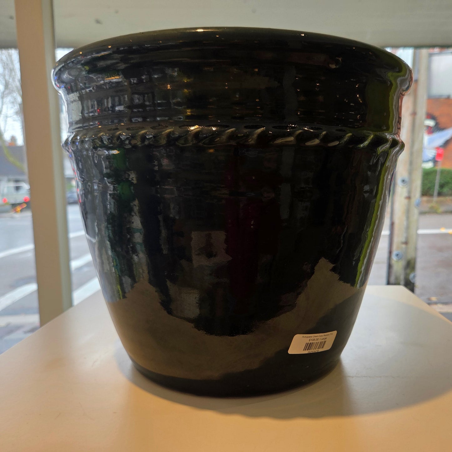 Portuguese Green Cone Planters PT422