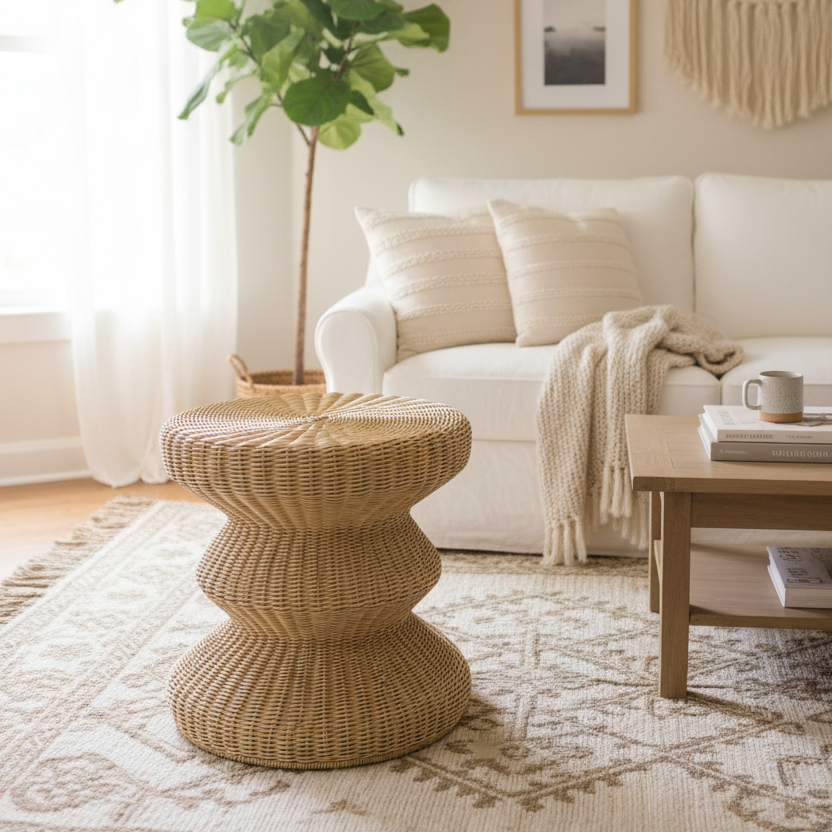 Wicker Stool