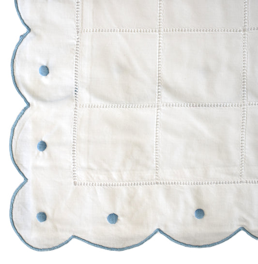 Mini Pillowcase Scallop Dot