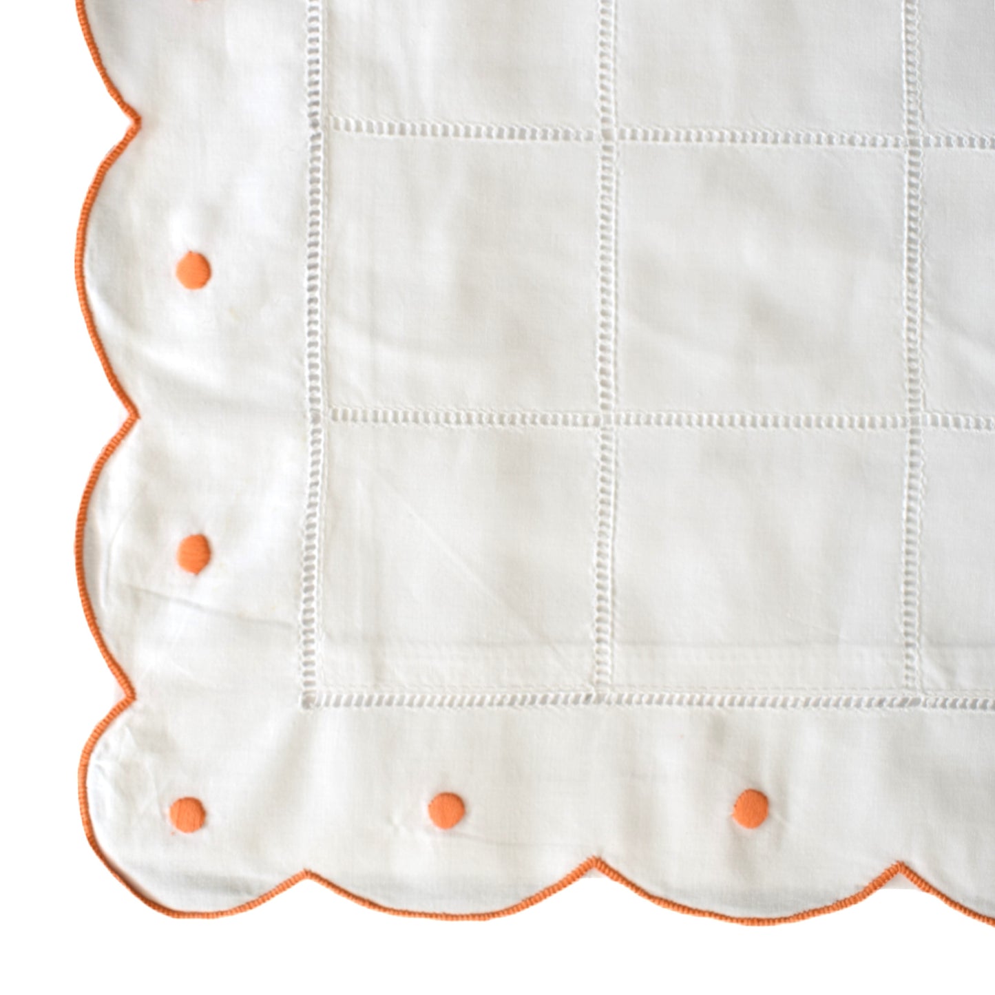 Mini Pillowcase Scallop Dot