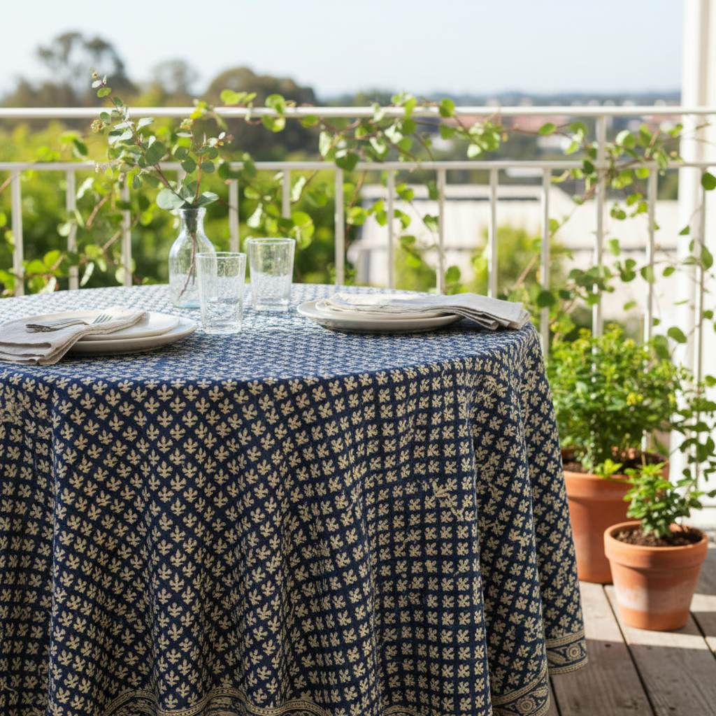Tablecloth - Round - Fern