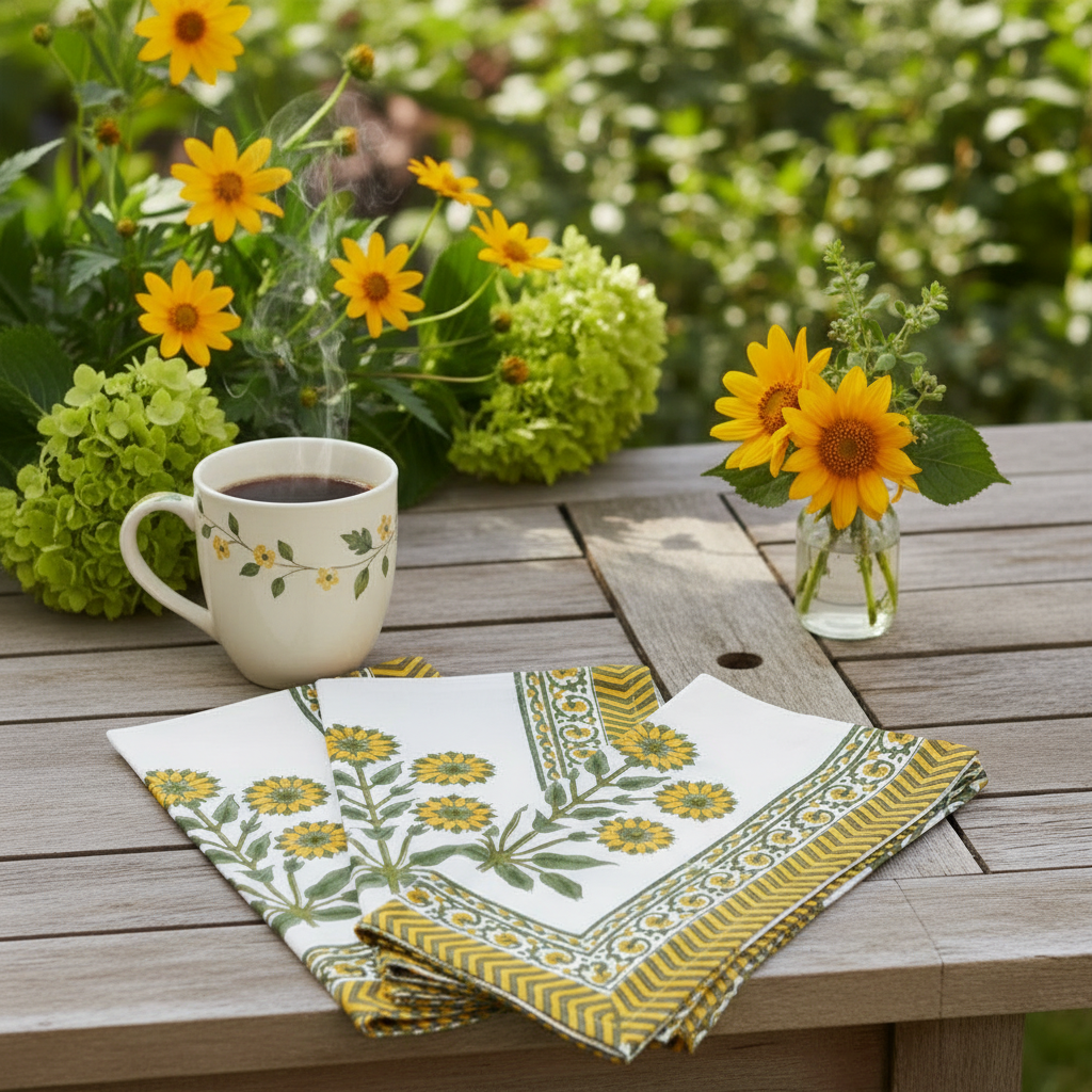 Napkins- Five Flower