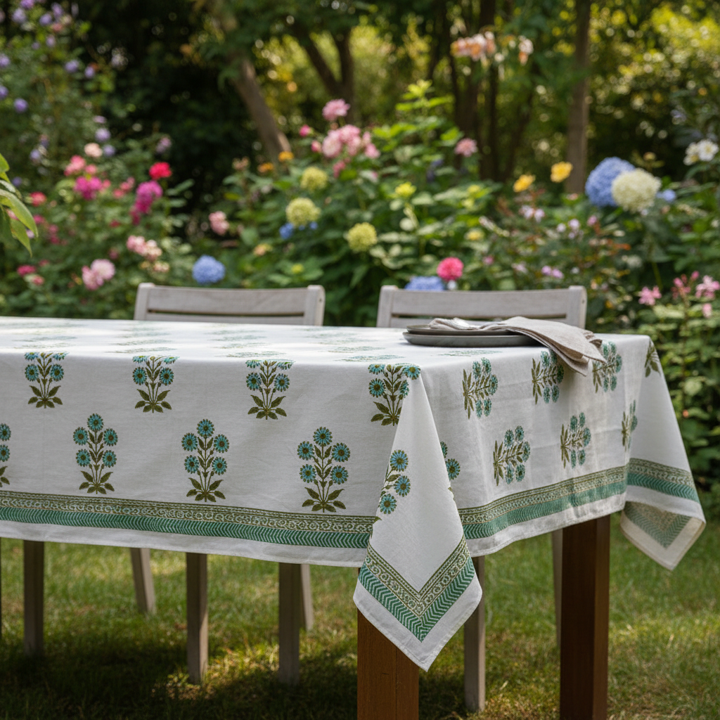 Tablecloth - Rect - Five Flower