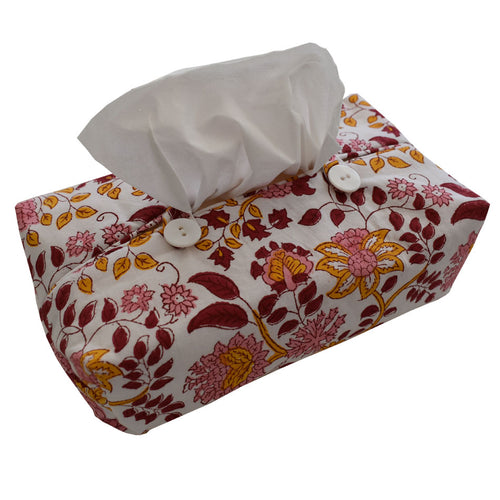 Fabric Tissue Box Cover - GN Jal