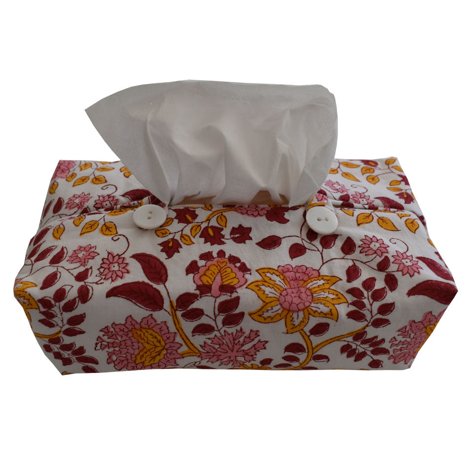 Fabric Tissue Box Cover - GN Jal