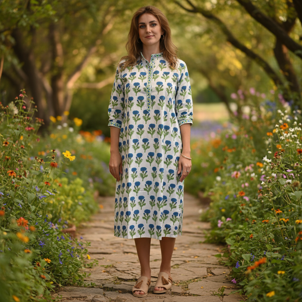 Kurta Dress  - Marigold