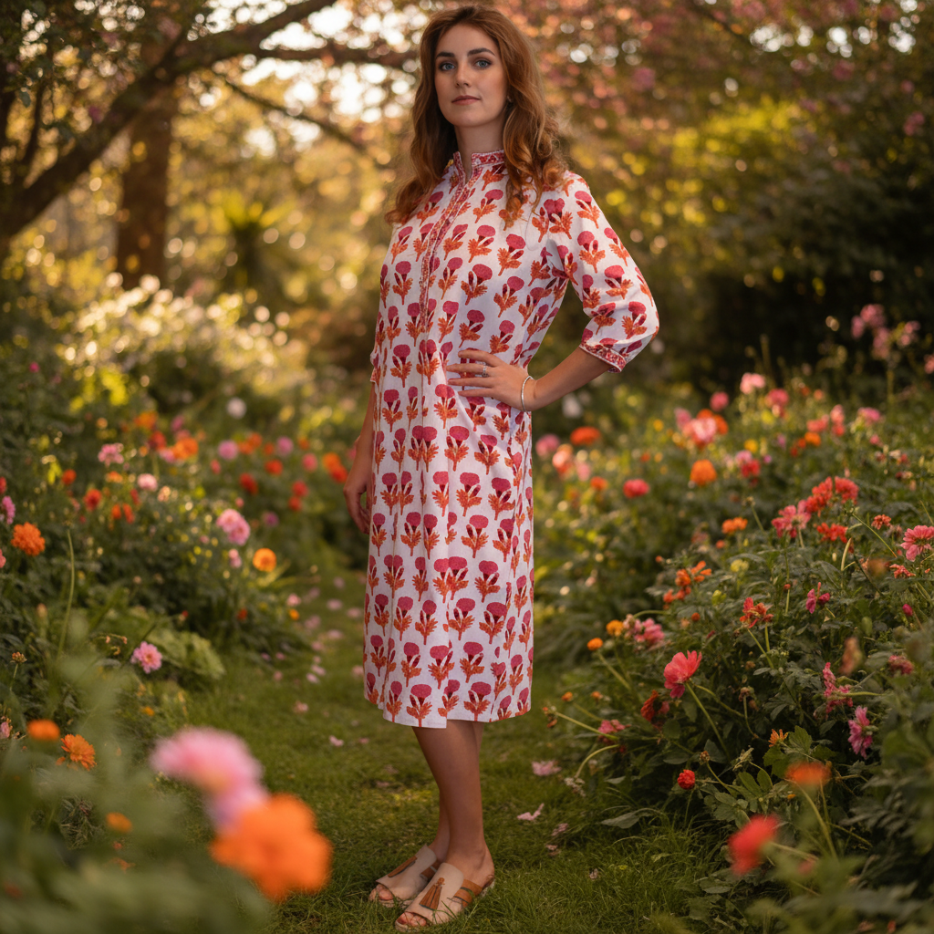 Kurta Dress  - Marigold