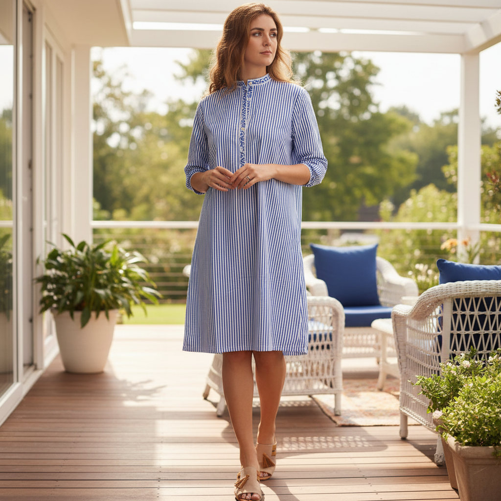 Kurta Dress - Stripe