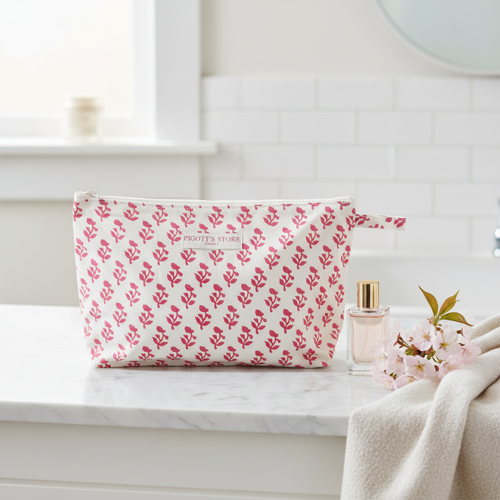 Large Wash Bag Small Tree