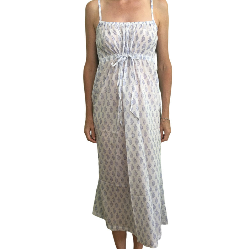 Night Dress Long - Paisley